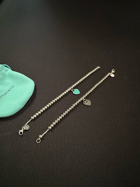 Tiffany & Co. Jewelry - Tiffany & Co. Sterling Silver Bead Bracelet